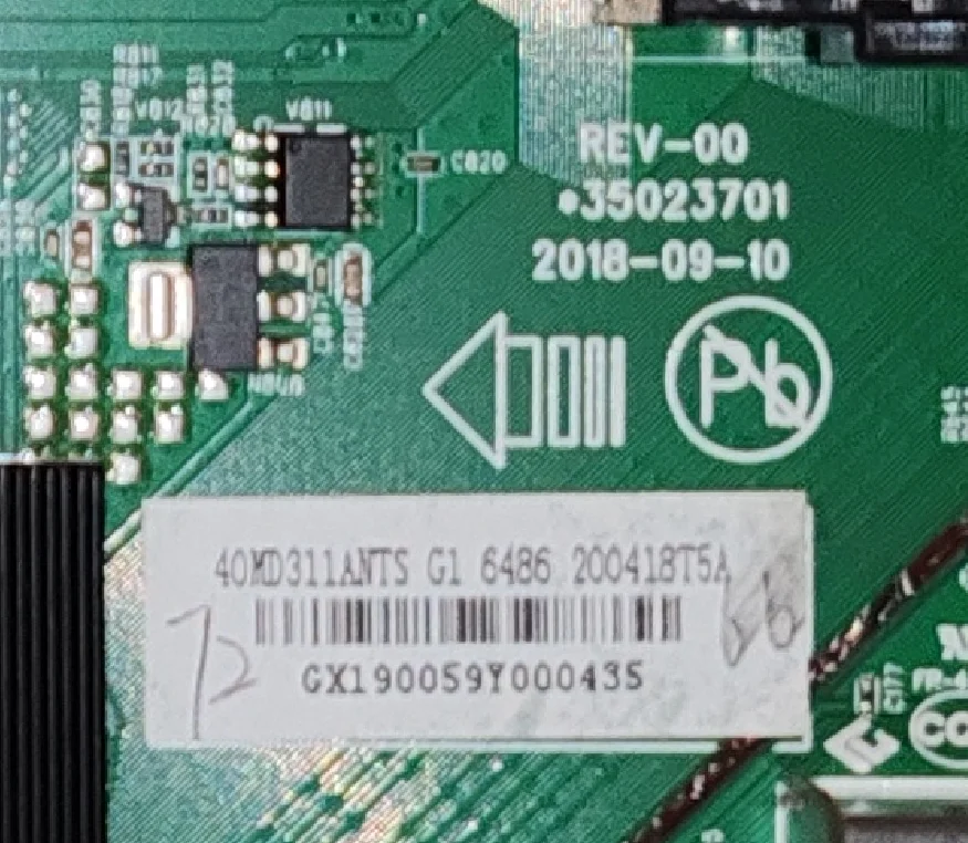 Placa-mãe para TV LED, teste certificado e criado exibe, 3 em 1, 35023701