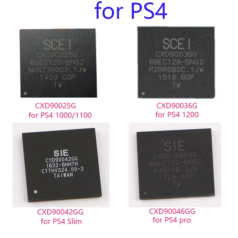 Original SIE CXD90025G CXD90036G CXD90042GG CXD90046GG for Playstation 4 PS4 CUH1200 1100/1000 Slim Pro