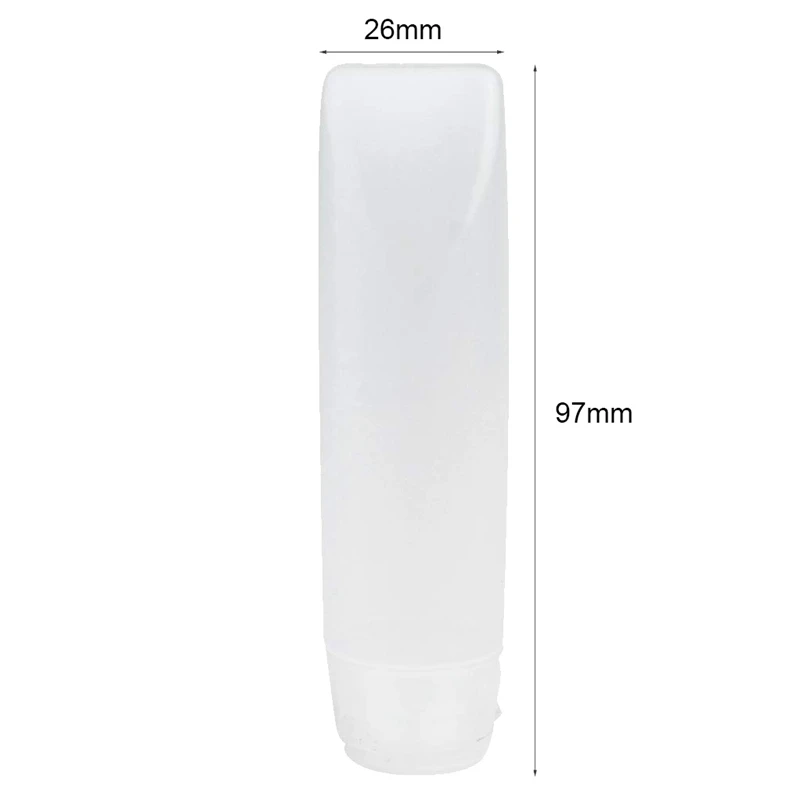 ГОРЯЧАЯ! 18 упаковок, пластиковые распределительные бутылки для путешествий, контейнеры для туалетных принадлежностей 30 мл/1 унция, герметичные дорожные контейнеры с откидными крышками