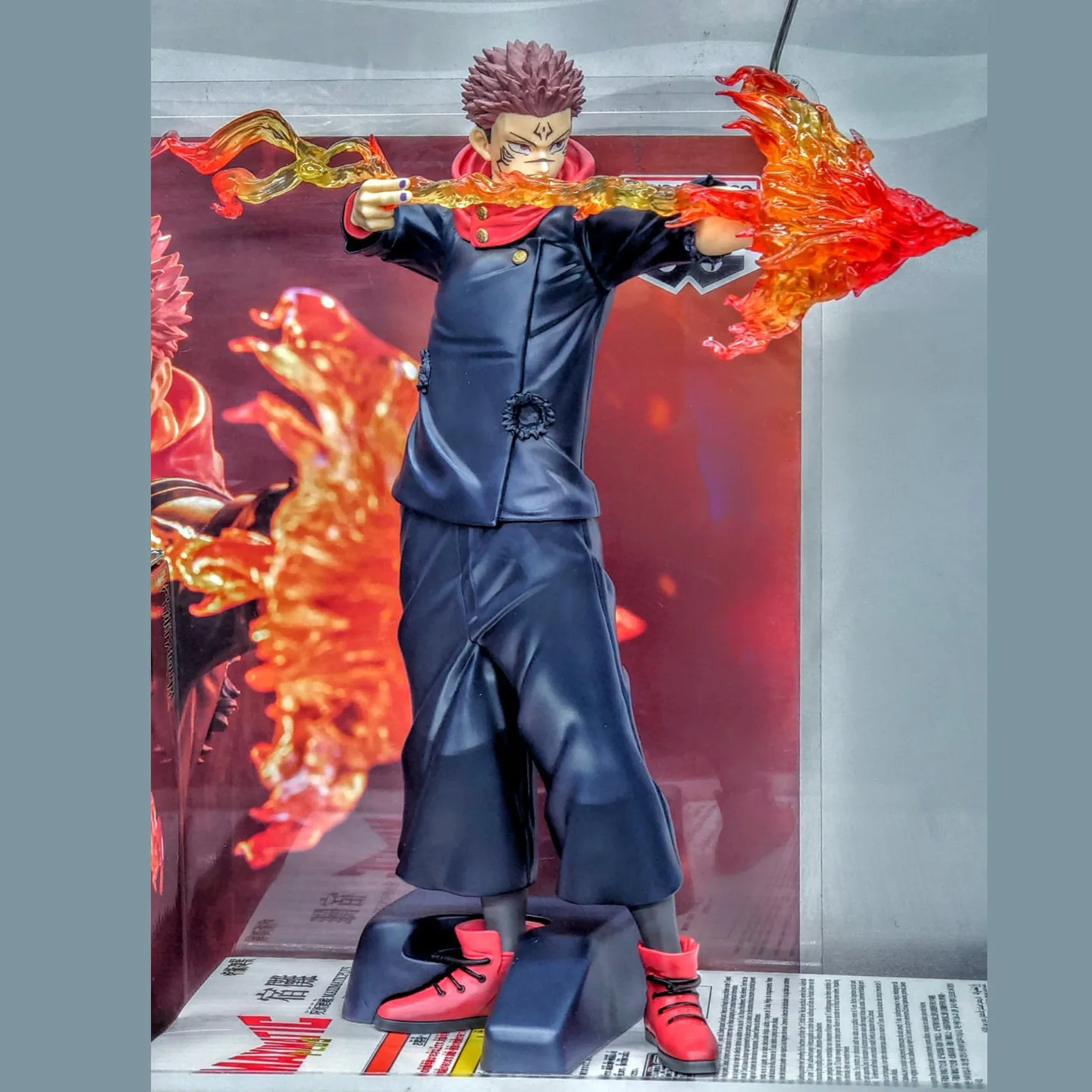 Figura de Ação Original BANDAI MAXIMATIC PLUS Ryomen Sukuna Jujutsu Kaisen, Modelo de PVC para Coleção de Animação
