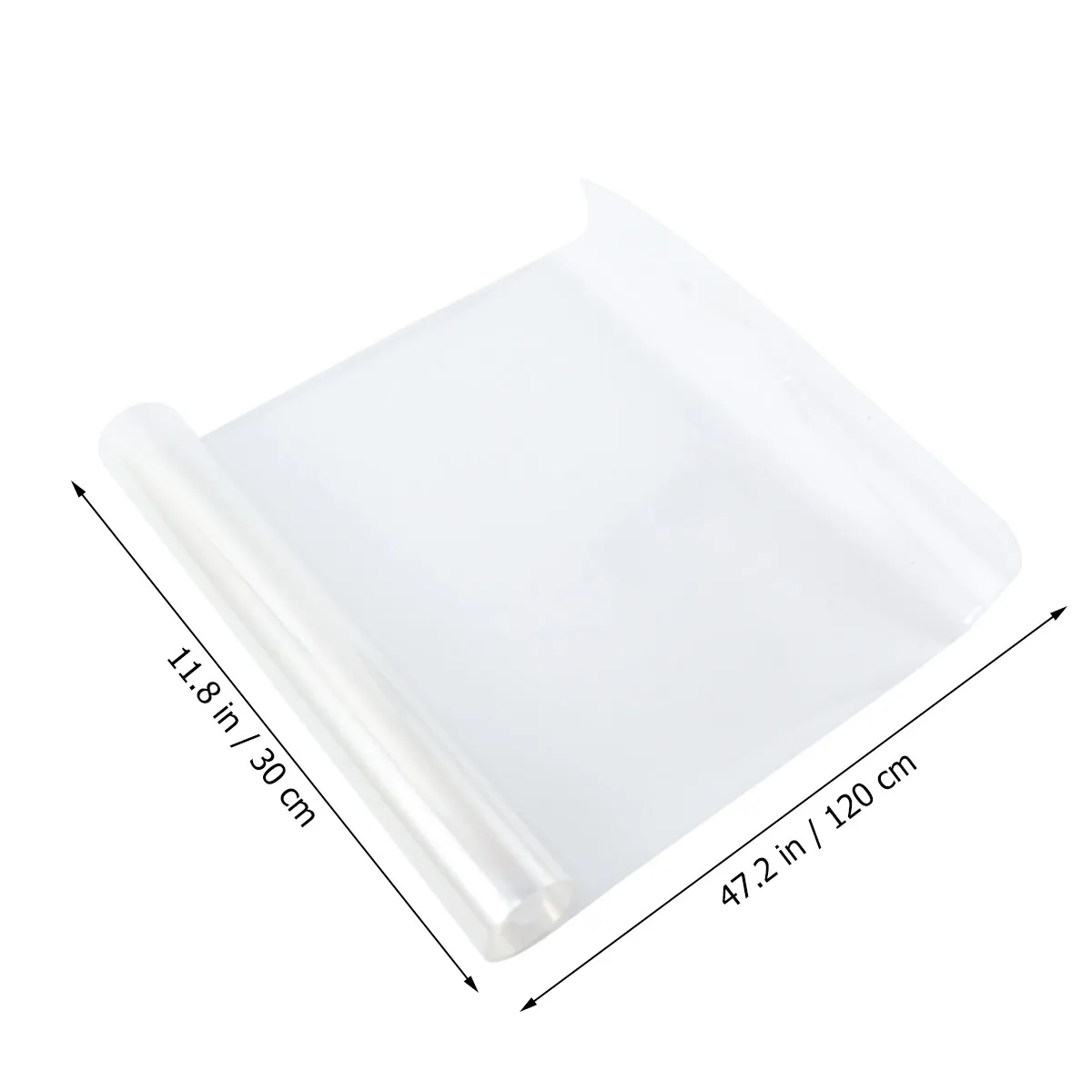 120cm30cm Headlight Tint Film Transparent Stretchable Self Adhesive Car Light Tail Fog Light Protection Scratch Resistant Vinyl