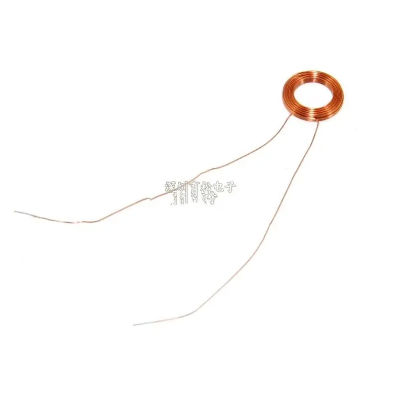 La bobina de la fuente de alimentación de carga inalámbrica 10mm20uH ahora es corta