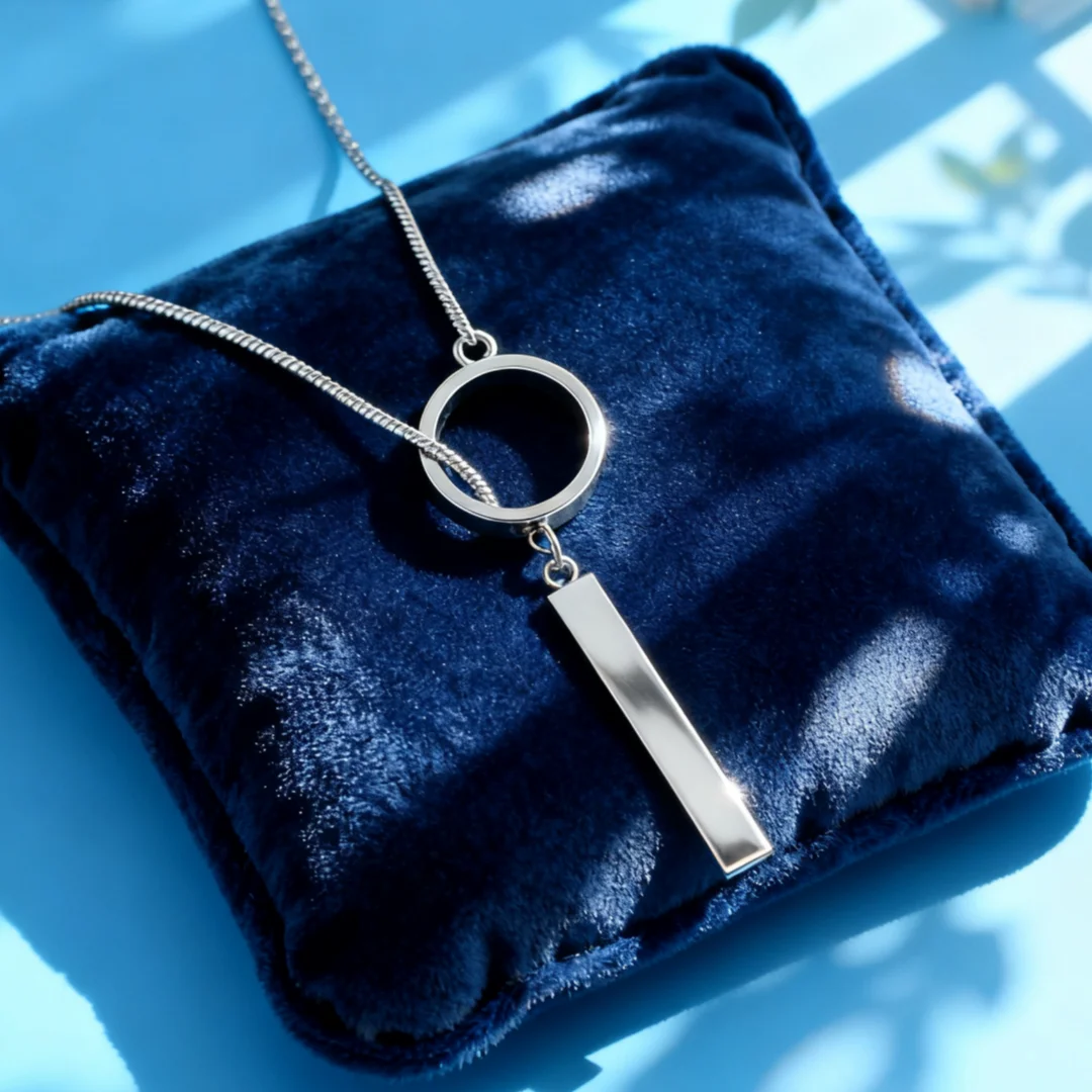 

Креативное круглое ожерелье из стерлингового серебра 925 пробы для женщин, роскошные модные вечерние свадебные аксессуары, ювелирные изделия, рождественские подарки