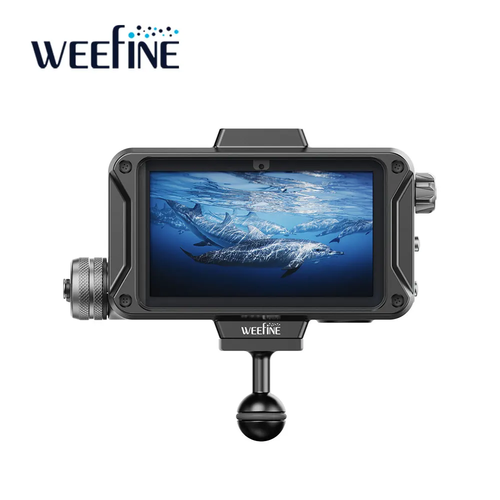 

Weefine Новый подводный монитор WED-5 Pro Ультратонкий подводный монитор Водонепроницаемый ЖК-дисплей Оборудование для дайвинга