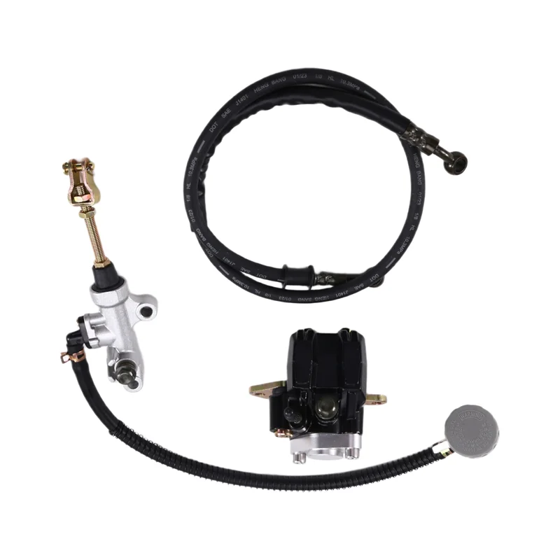 

L10A Rear Brake Caliper With Oil Cup & Master Cylinder Hose For Banshee 350 YFZ350 87-06 1UY-2580W-01-00
