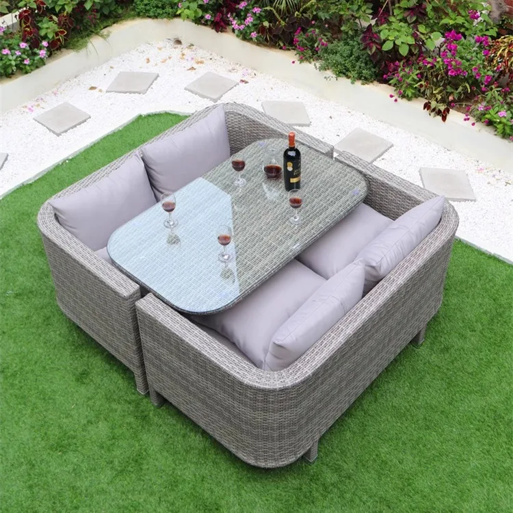 Ensemble de meubles de Patio bon marché, 3 pièces, meubles de jardin d'extérieur en rotin et osier, ensemble de canapé