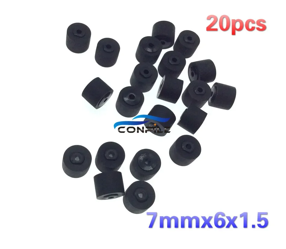 

20pcs 7mmx6x1.5 pinch roller for Sony WM-702 701 F702 F707 WM-F707 WM-R707 WM-701C WM-702 cassette deck player