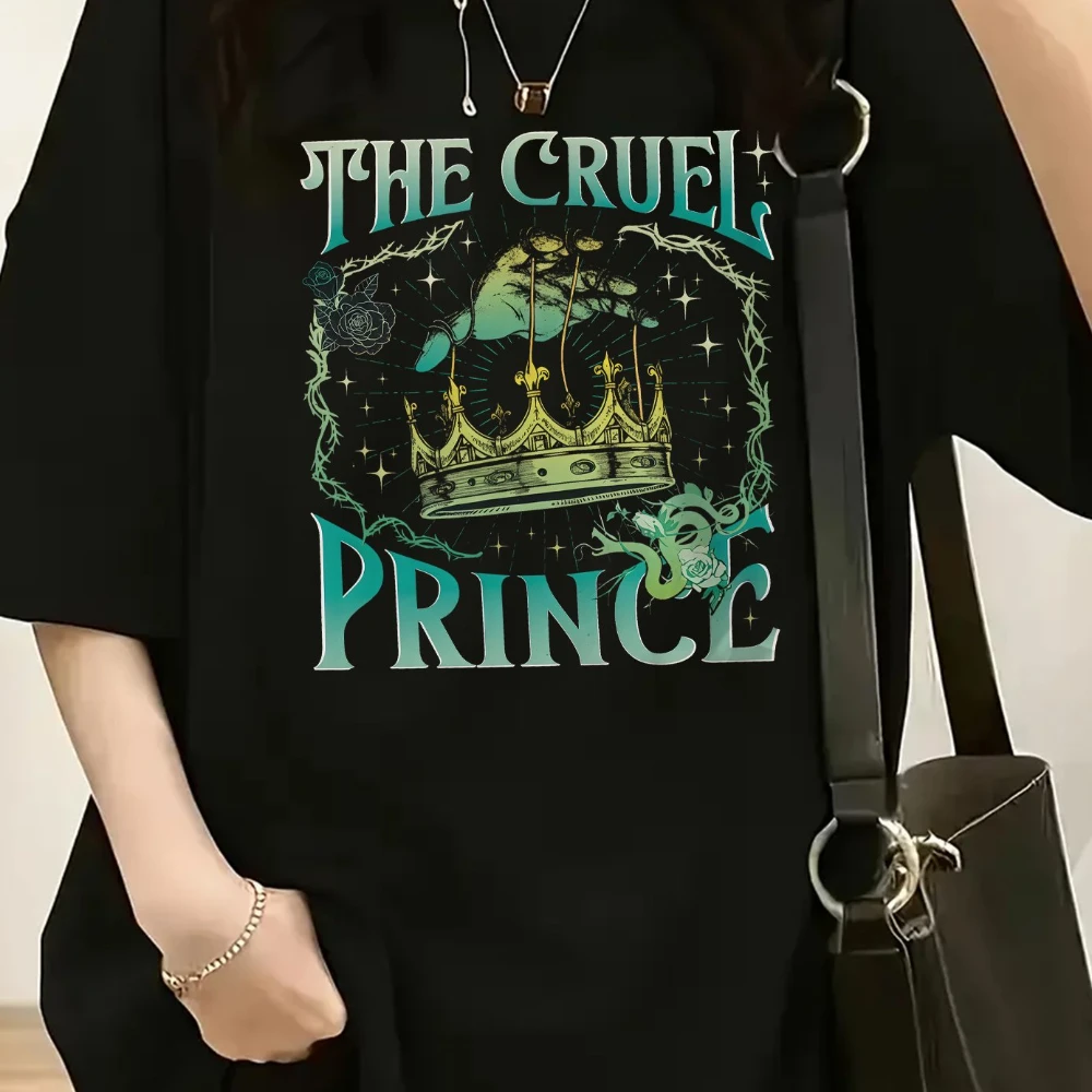 Fashion Women's Clothing Can Be Worn All Year Round, A Cardan Greenbriar Prince T-shirt From Elfel Kingdom