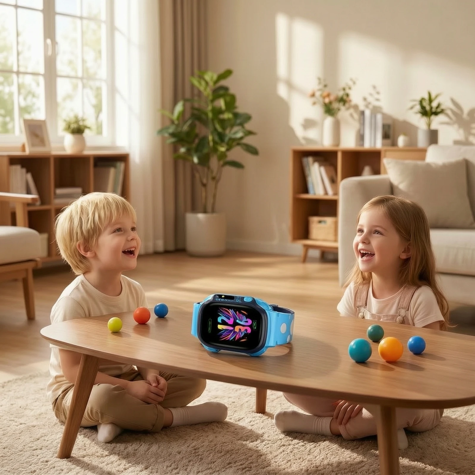 Smartwatch with Camera Multifunction Touchscreen Smart Watch Wireless Bluetooth for Children, School
