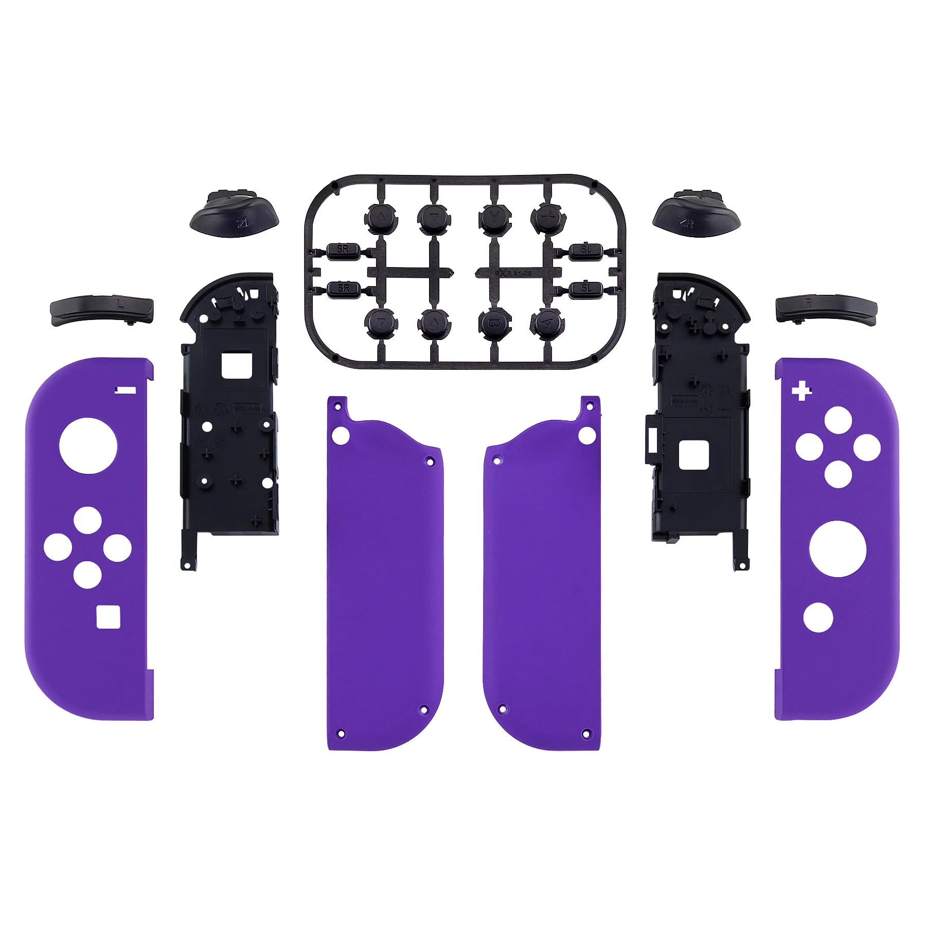 

eXtremeRate DIY Replacement Shell Case for NS Switch & OLED JoyCon - Purple