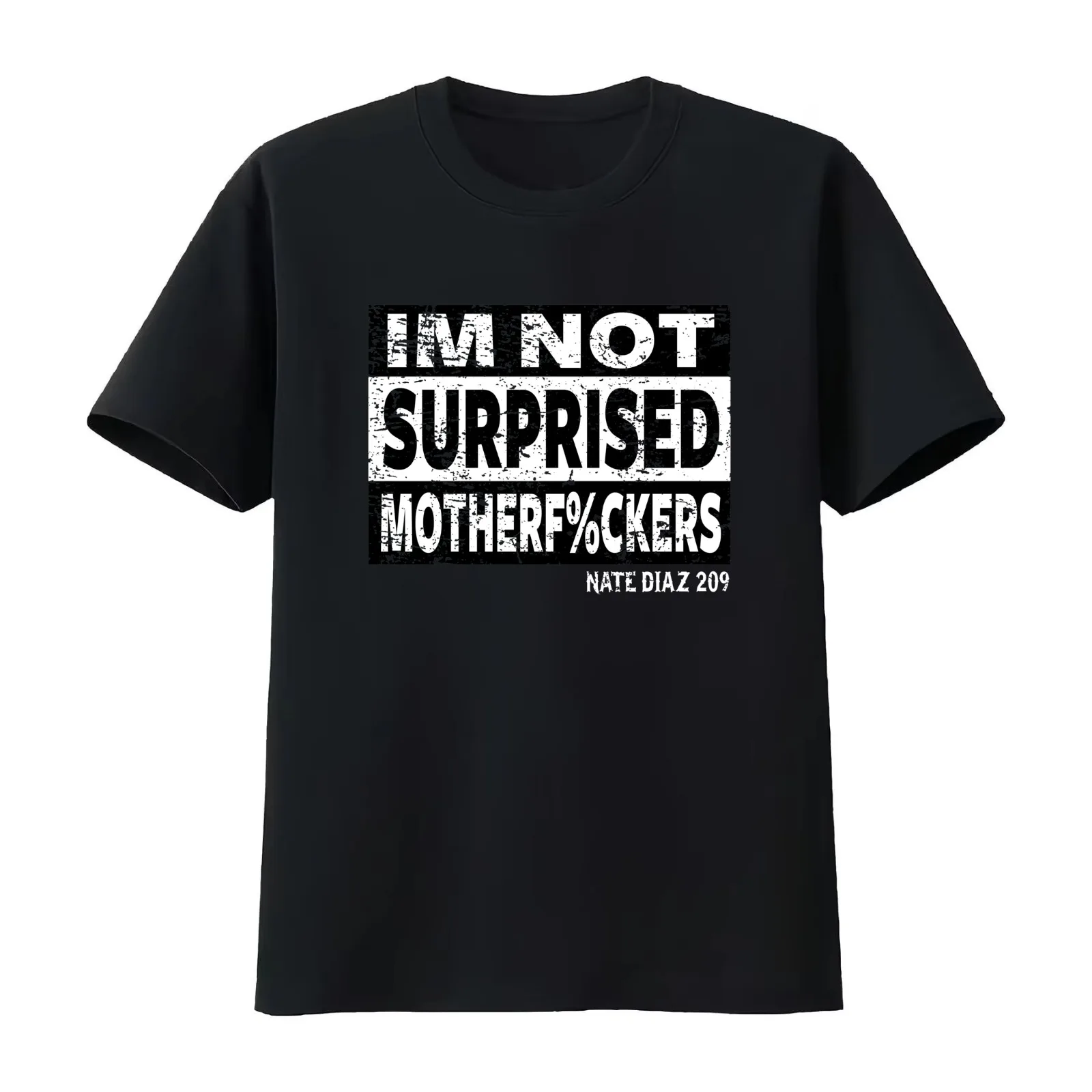Im Not Surprised T-Shirt Summer Casual Cotton Tee Oversized Streetwear Tops Vintage Graphic Print Loose Fit Short Sleeve