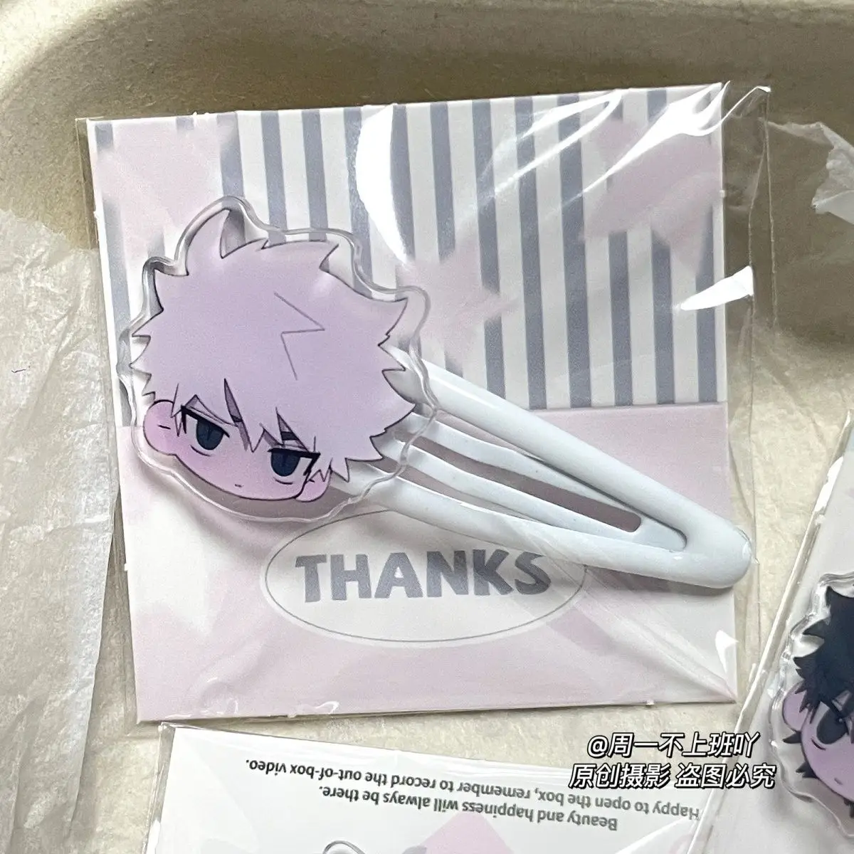 3Pcs Anime LINK CLICK Lucas Charles Jo Cartoon Bangs Clip Cute Headgear Student Lolita Girl Scrunchie Kawaii Party Gift