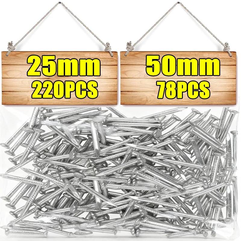 

Steel Nail Round Head Tack Woodworking Fastener Pushpin Heavy-duty Hanging Steel Nails Multi-purpose Hardware Fasteners Tools