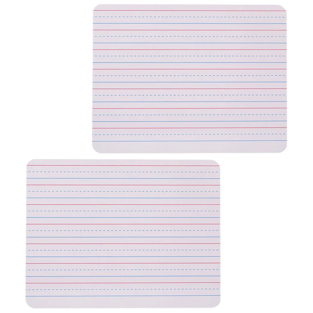 

2Pcs Small Whiteboard for Writing and Drawing Reusable Learning Board for Kids Teens Office Home Study and Brainstorming