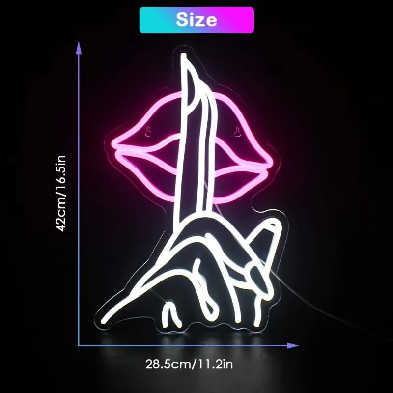 لافتة إيماءات نيون ليد لتزيين الجدران ، غرفة نوم تعمل بمنفذ USB ، منزل ، بار ، كهف للرجال ، بيرة ، مقهى ، حفلة عيد ميلاد