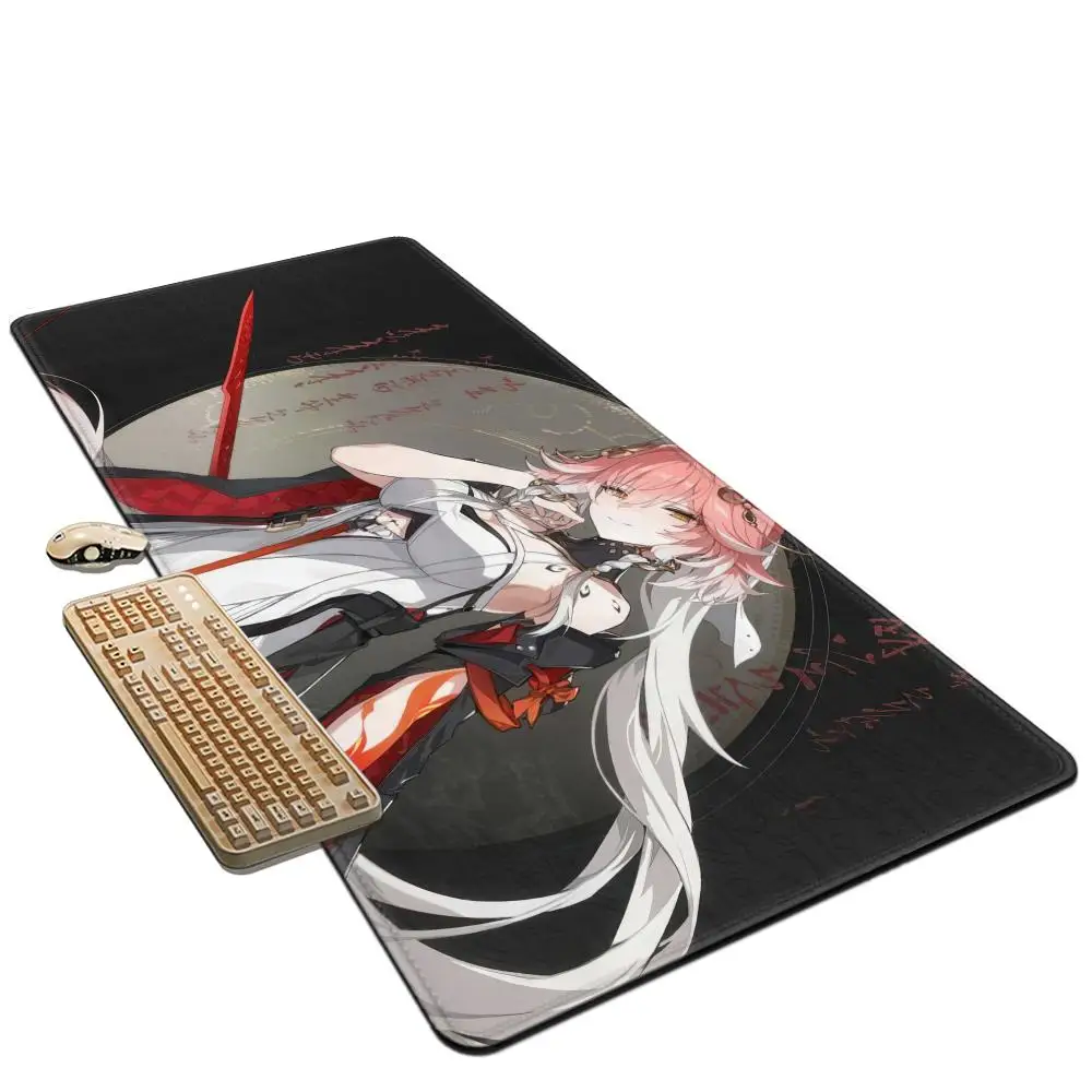 Wuthering Waves Pc Gamer Large Mouse Pad PC Accessories Xxl Kawaii Changli HD Printing Pad Desk Protector Mousepad
