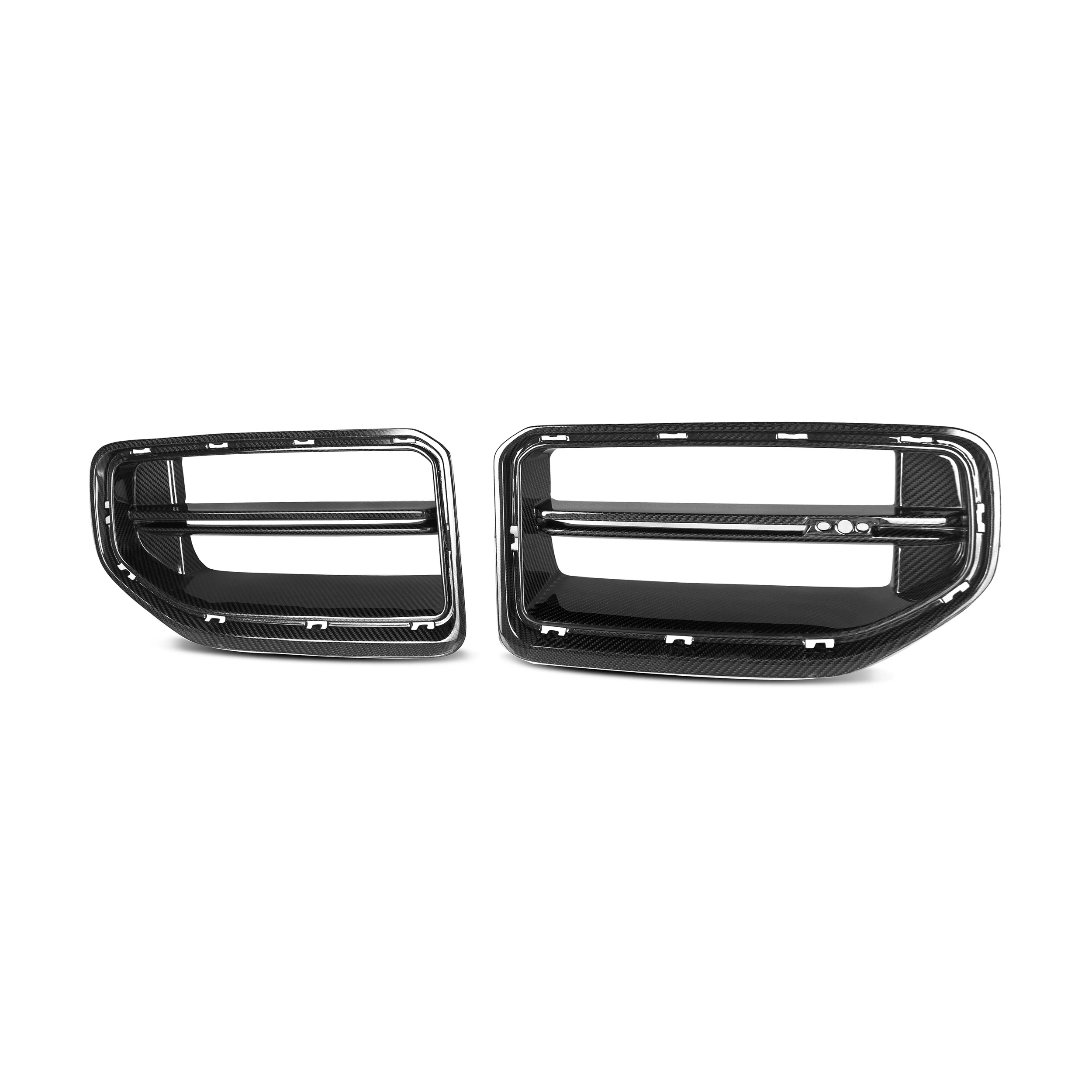 

G87 M2 Dry Carbon Fiber SQ-C Style Grille for M2 G87 2023+ Front Center Grill Replacement Car Front Bumper Grills