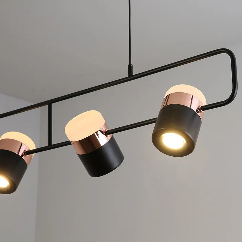 Lampada a sospensione moderna regolabile lampada decorativa a Led accessori da cucina a sospensione a soffitto per sala da pranzo lampadario camera da letto soggiorno