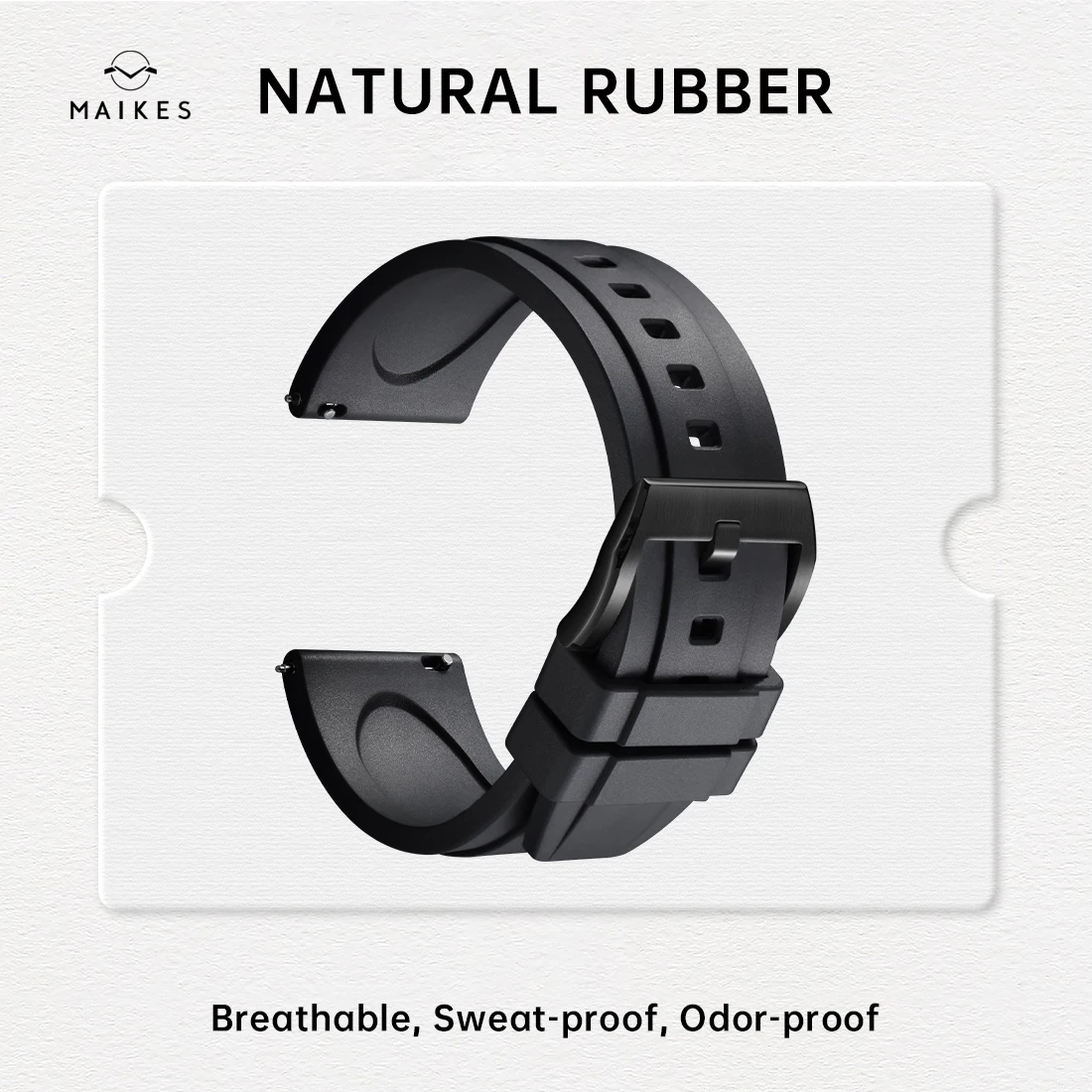 

Quick Release Rubber Watch Strap 19mm 20mm 21mm 22mm 23mm 24mm Accessories Smart Watch Band For ROLEX IWC OMEGA Bracelet