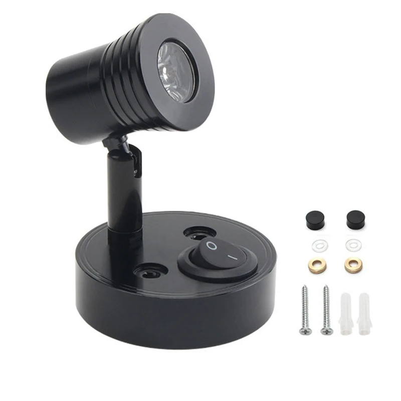Reading Light For Campers, Trucks, Caravans, Buses, Boats And Utility Vehicles (Black) image 5