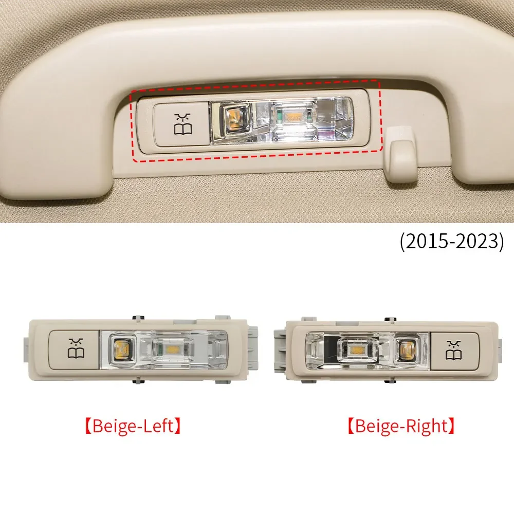 For Mercedes W205 W253 W447 W448 Car Rear Grab Handle Interior lighting Lamp Accessory For Benz C GLC V Class C200 V260 Vito