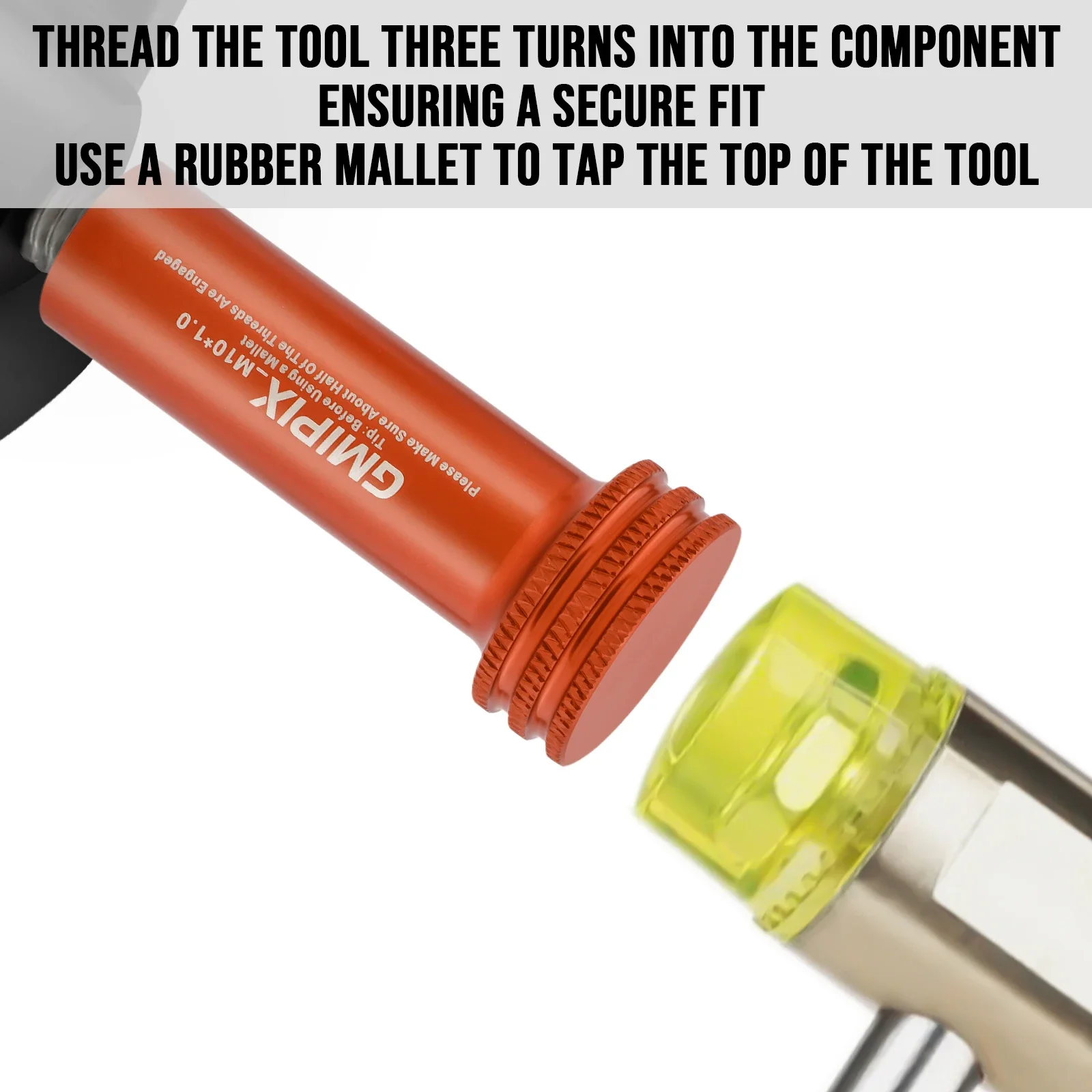 مجموعة أدوات إزالة شوكة الدراجة السفلى الساق من GMIPIX أداة إصلاح إزالة المثبط الربيعي المتوافقة مع Fox 398-00-681 398-00-682