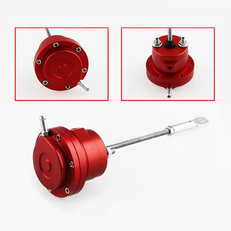 2X Adjustable Turbo Actuator Internal Wastegate Valve Turbocharger Aluminum Alloy Car Turbo Solenoid Valve Accessories