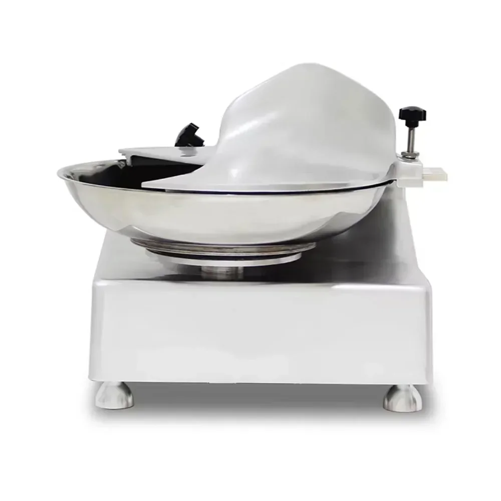 

Commercial 5L Small Restaurant Table Top Meat Vegetable Fruit Onion Bowl Cutter Machine Butcher Horizontal Bowl Cutter For Sale