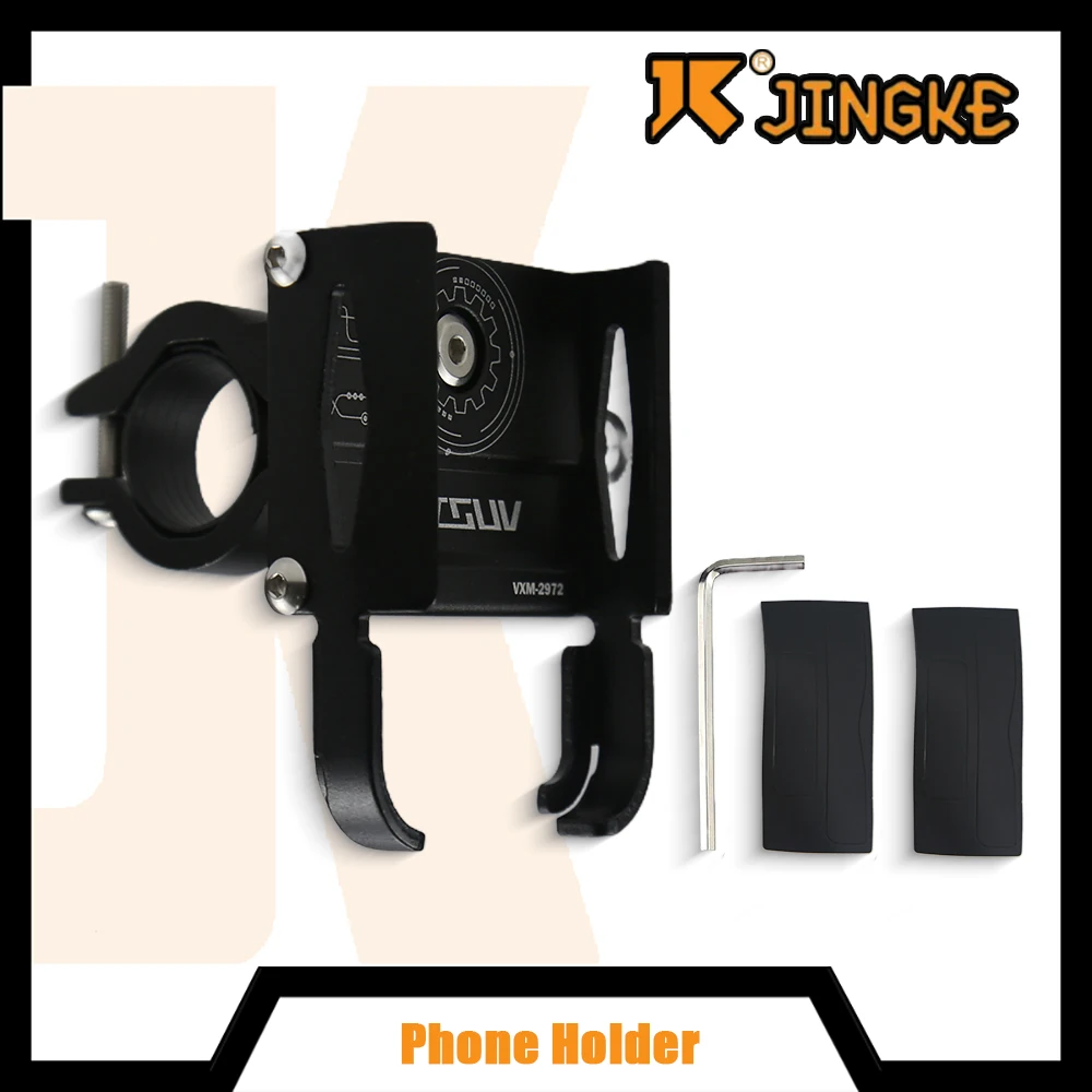 

Motorcycle Handlebar Phone Holder Adjustable 360° Rotation Anti-slip and shockproof bicycle phone holder riding accessory