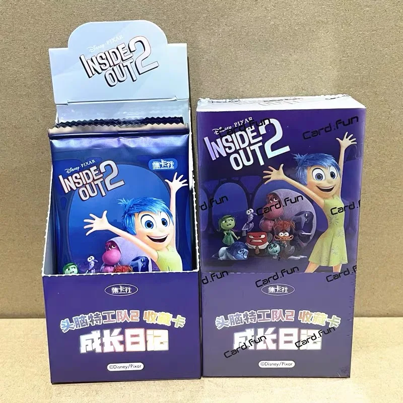 

Забавная карта, подлинная коллекция карт Disney Brain Agents 2, дневник роста, персонаж мультфильма, коллекция аниме, карточная игрушка