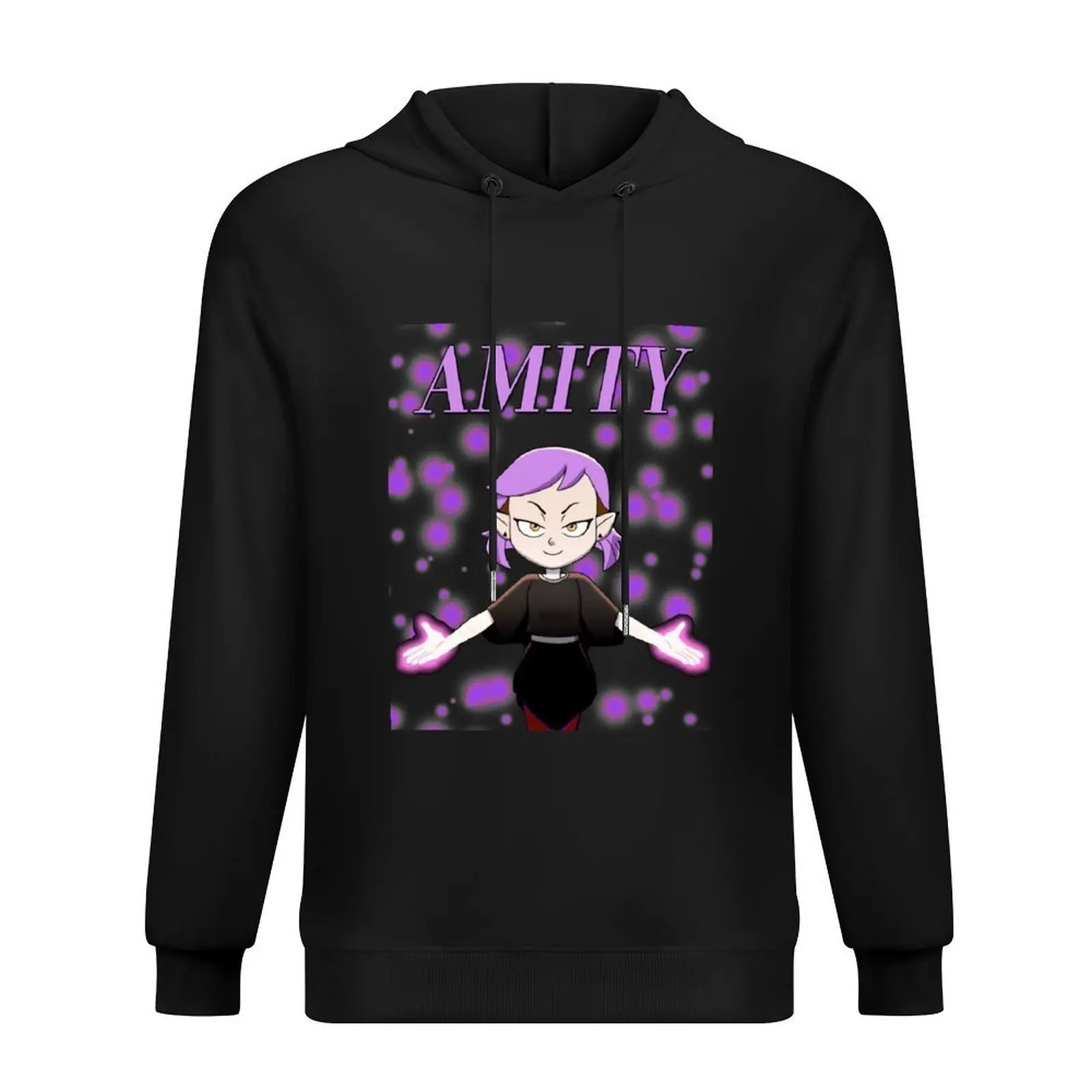 

Owl House Season 2 Amity Purple Hair Hoodie men's winter sweater men's autumn clothes winter clothes autumn tracksuits