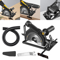 Hand Angle Grinder Converter To Cutter Grinder Bracket 0-40mm Depth Slotting Stand Tools Bracket for 100/115/125mm Angle Grinder