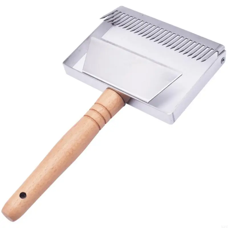 Heavy Duty Stainless Steel Fork With Comfortable Grip Handle Fork Beekeeping Equipment Tool Equipment X3UC