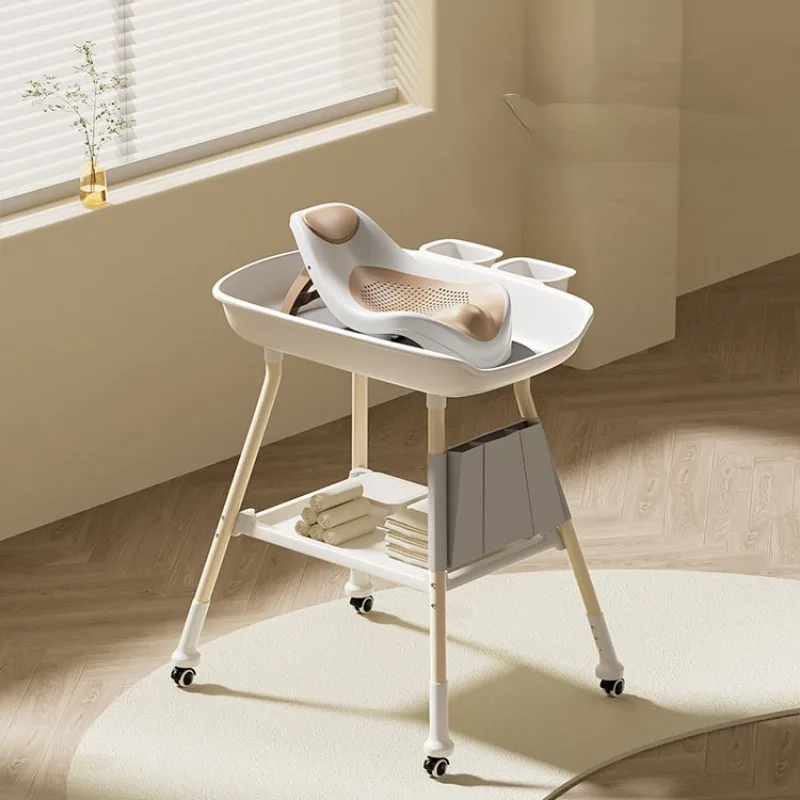 Changing Table for Baby,Baby Changing Diaper Care Tables,Multi-functional Adjustable Height Movement Diaper Changing Tables