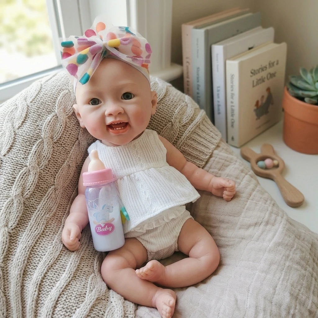 Boneca Reborn de Silicone de C - Reborn Baby Doll Silicone Realistic avaliação e preço