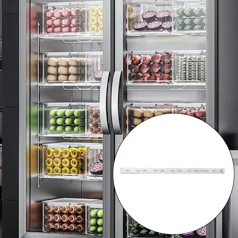 F92F LED Light Kühlschrank INNERUNG INNEHMISINIERUNG LED LEGSPRIDGERUNG Kühlschrank LED LEGELTEKLAFTE TEXTUR FÜR NR-C280WPN-N