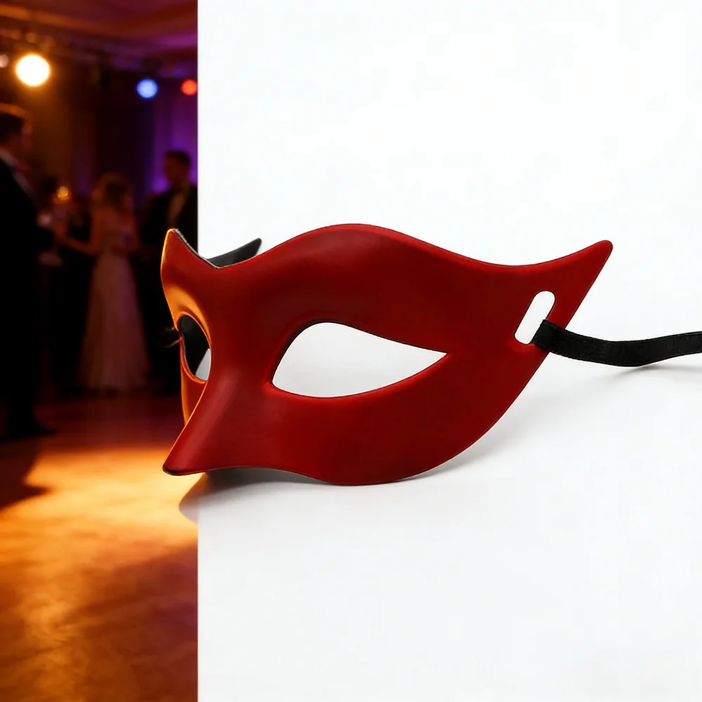 Masque de mascarade Sexy pour femmes et hommes, demi-masque de bal pour hommes, accessoire de décoration de fête d'halloween, Costume de Cosplay rétro, masque de carnaval