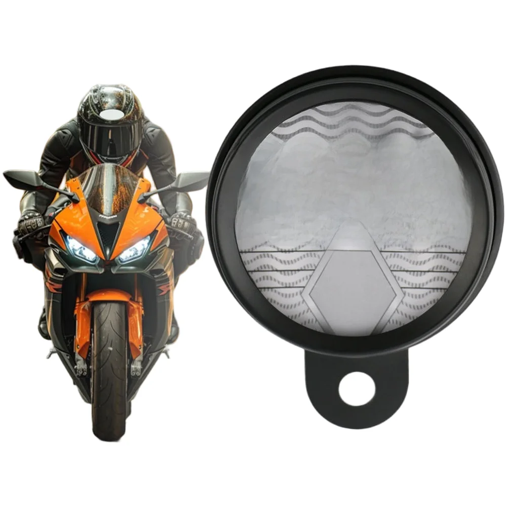 Stainless Steel Motorcycle Tax Disc Holder with Secure Waterproof Seal and Fitment Suitable for Outdoor Motorcycle Use