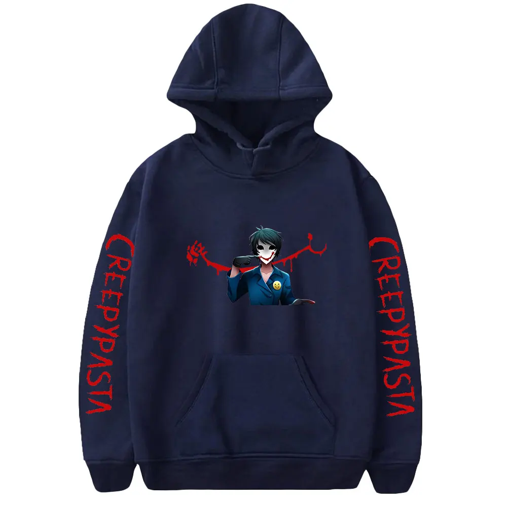 Creepypasta Merch Ticci Toby felpa con cappuccio Unisex manica lunga uomo donna felpa con cappuccio stile Casual vestiti divertenti