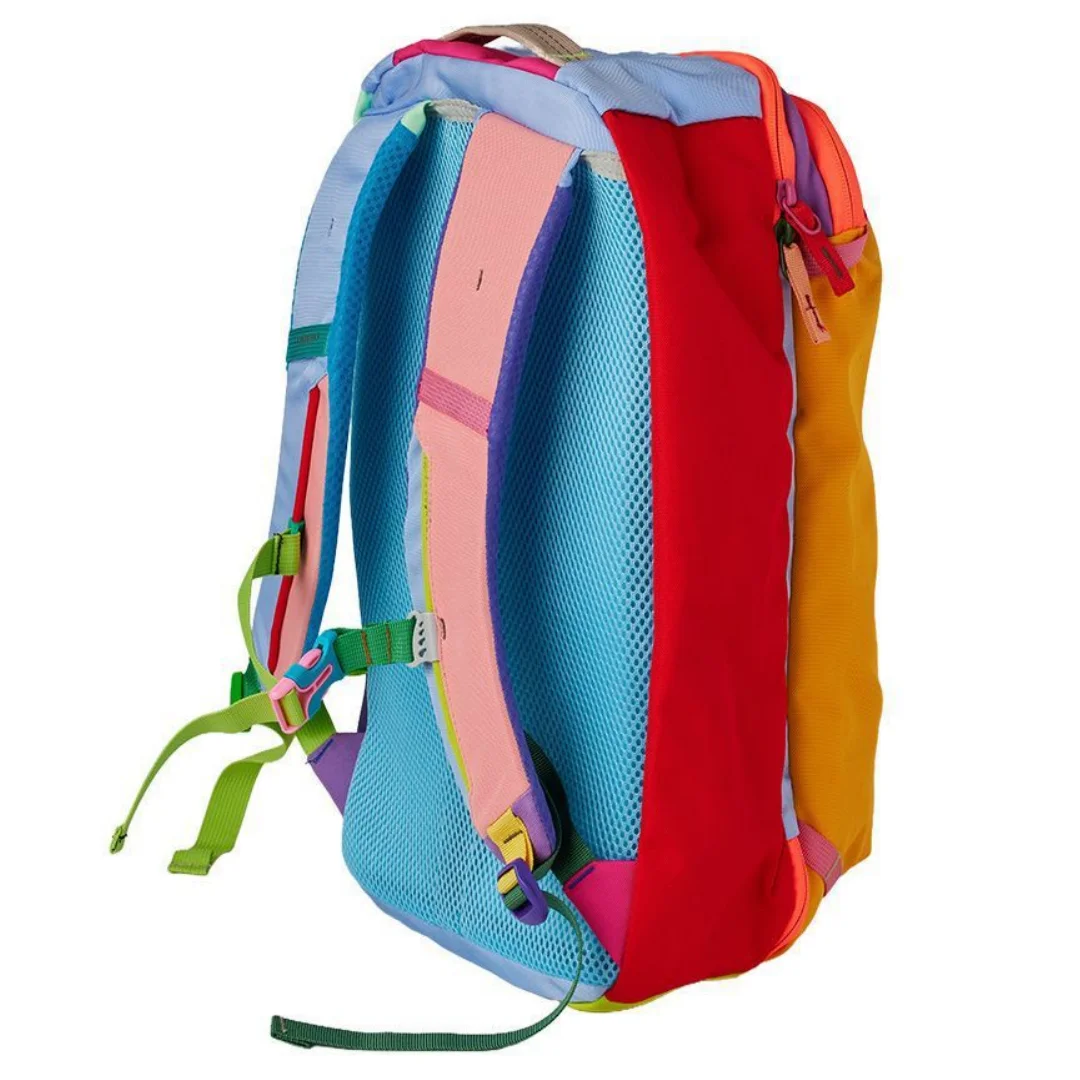 20L Travel Contrast Color Casual Outdoor Backpack for Hiking Camping Commuting Short Trips Unisex Carry-On Luggage Bag