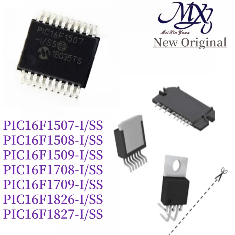 MXY PIC16F1507-I/SS PIC16F1508 PIC16F1509 PIC16F1708 PIC16F1709 PIC16F1826 PIC16F1827 I SS SSOP-20 chip new original