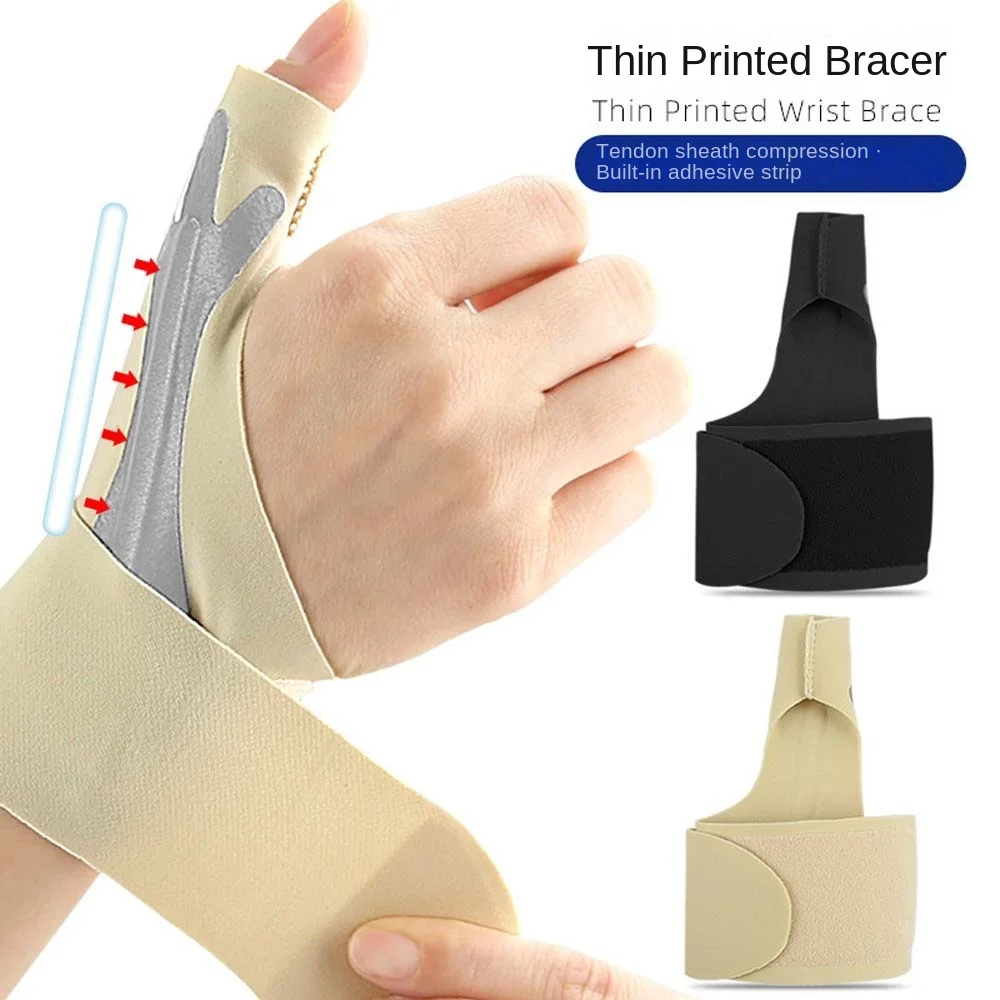 Hand Joint Relief Thumb Wrist Brace Thumb Immobilizer Brace Carpal Tunnel Finger Brace Seamless Lycra Wrist Support Men/Women