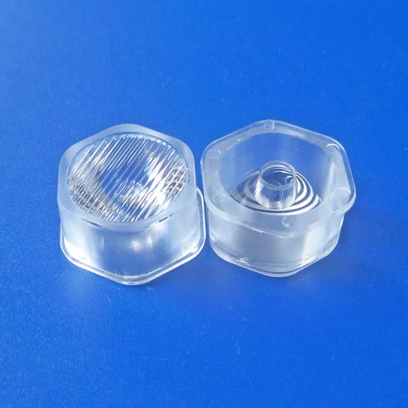 Linear Ripple waterproof lens oval spot for XPE,XEG OSLON 3131 3535 2525 LEDs(HX-20HEX Series)