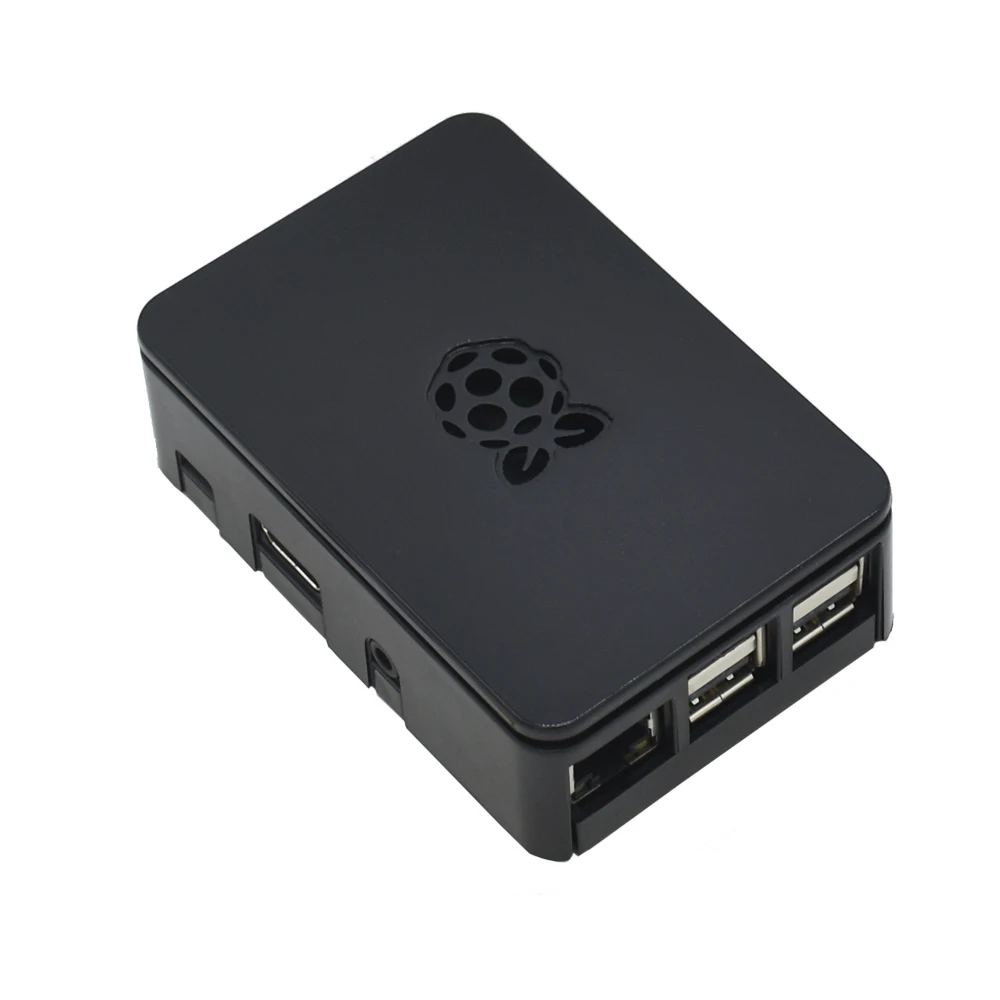 

for Raspberry Pi 3 Model B+(Plus) Board+ Abs Case + 5V 2.5A Power Adapter with Wifi & Bluetooth Set Black Eu Plug
