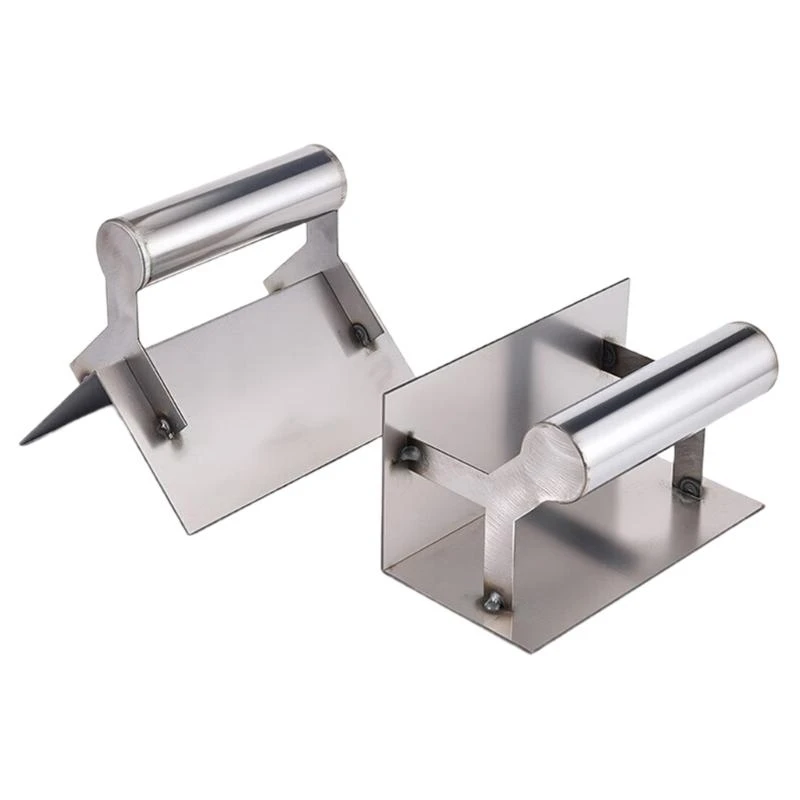 

2Pcs Inner And Outer Corner Trowel Internal And External 90 Degree Sheet Rock Stainless Steel Corner Trowel