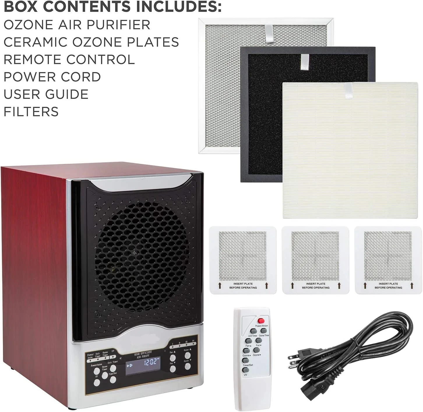 Safety Home Air Purifier HEPA Quiet For Bedroom Living Room