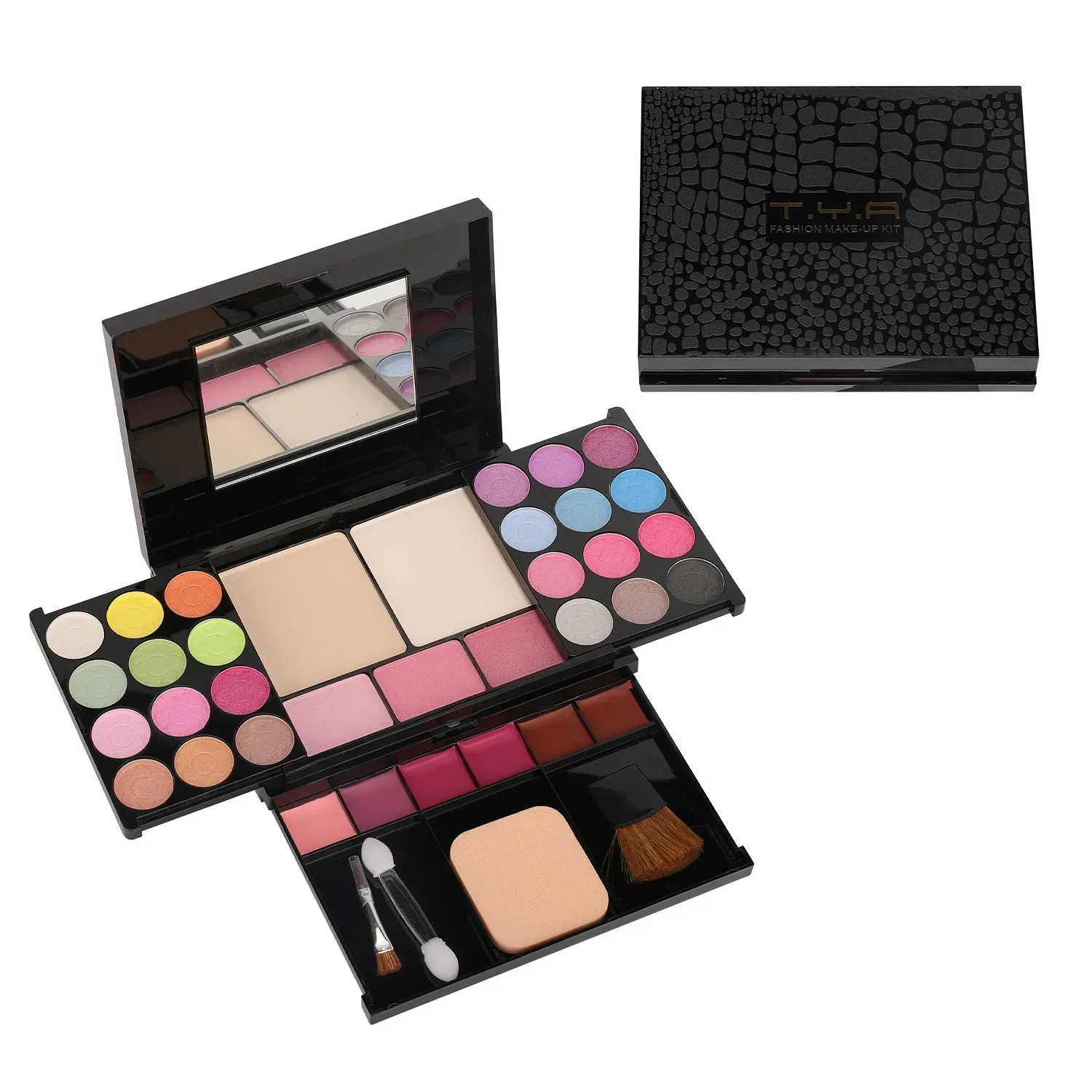 Make-up-Sets, komplette Sets für Frauen, multifunktionale All-in-One-Box, 35 Farben, Gesicht, Lippenstift, Lidschatten, Augenbrauenpinsel, Make-up-Palette