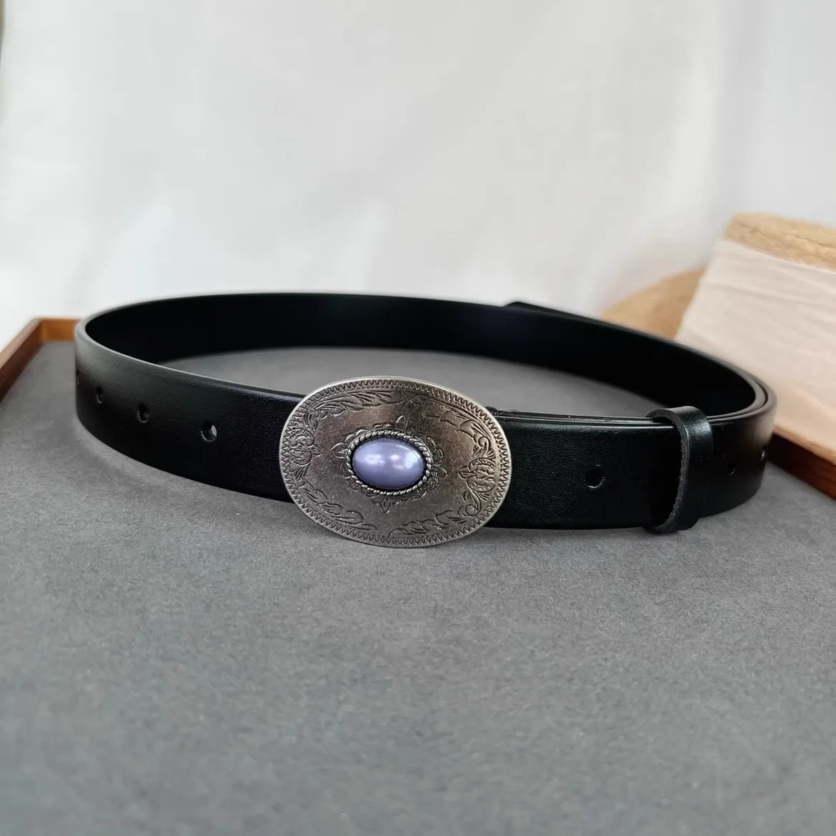 women's-vintage-buckle-black-genuine-leather-corset-female-cummerbund-coat-waistband-dress-decration-wide-belt-j769