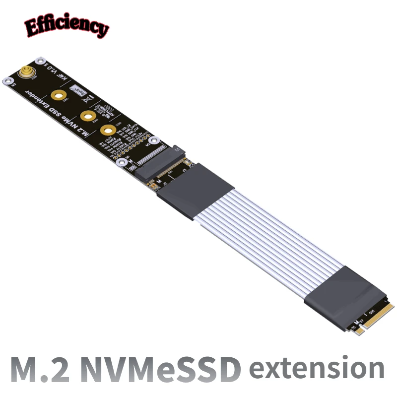 

M.2 NVMe Ultra SSD Extension Cable Solid State Drive Riser Card Support M2 To PCI Express 5.0 X4 PCI-E K44SF K44SH