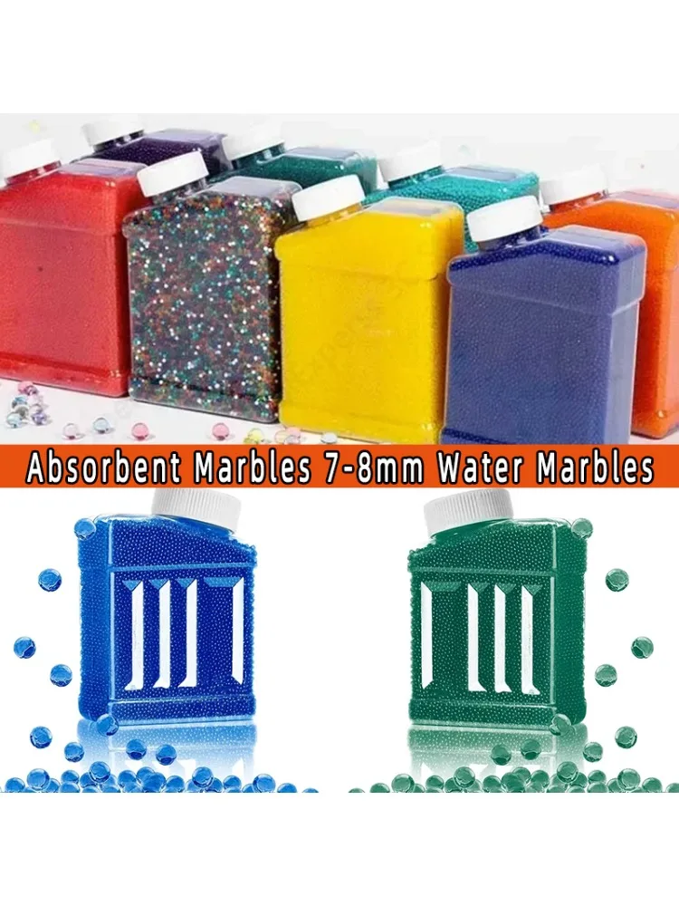 

100000 7-8mm Blaster Gel Gun Ammo for Glock Pistol Toy Guns Water Ball Beads AK47 Gelblast M416